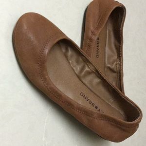 Leather slip ones by lucky